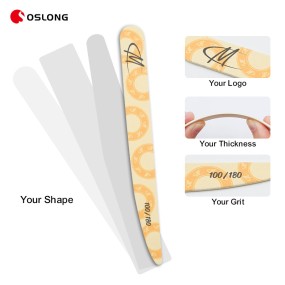 Wooden Nail File Factory - OEM Custom Double Sided Washable Reusable