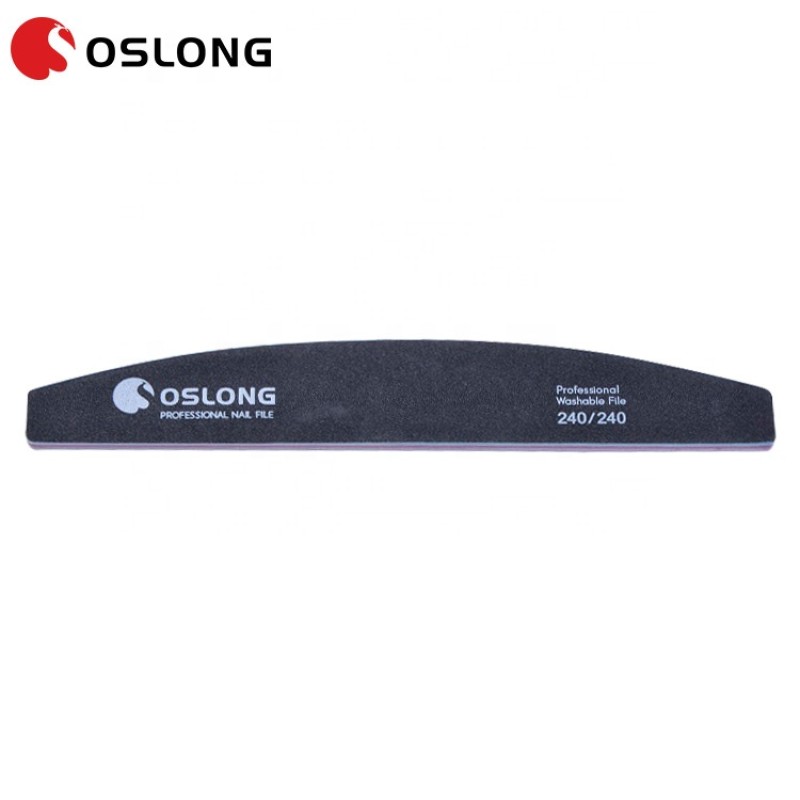 Korean Nail File Manufacturer - OEM Custom Black Double Sides
