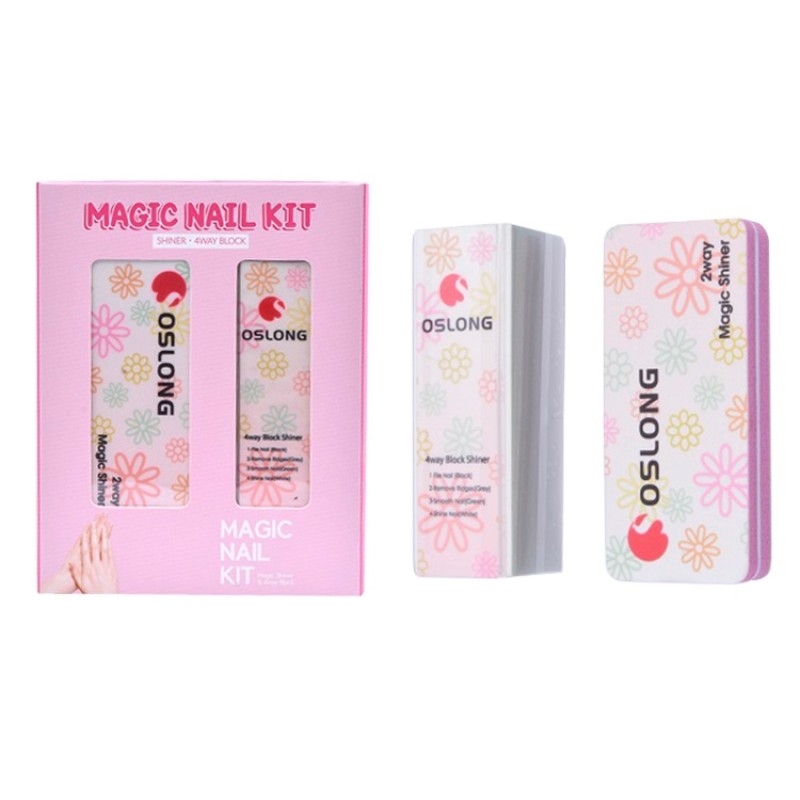 Nail File Buffer Factory - OEM Custom Salon 4 Way Business Logo