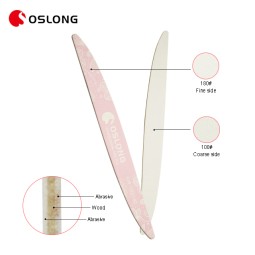 Wooden Nail File Factory - OEM Custom Double-knife Portable