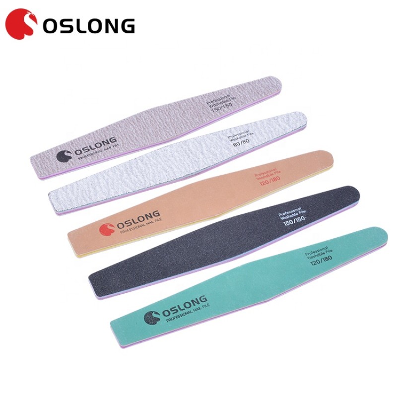 Korean Nail File Manufacturer - OEM Custom Black Double Sides