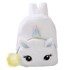 Unicorn Backpack Manufacturer - Kids Fluffy Plush