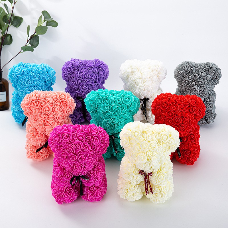 Christmas Bear Manufacturer - Valentine's Day Rose