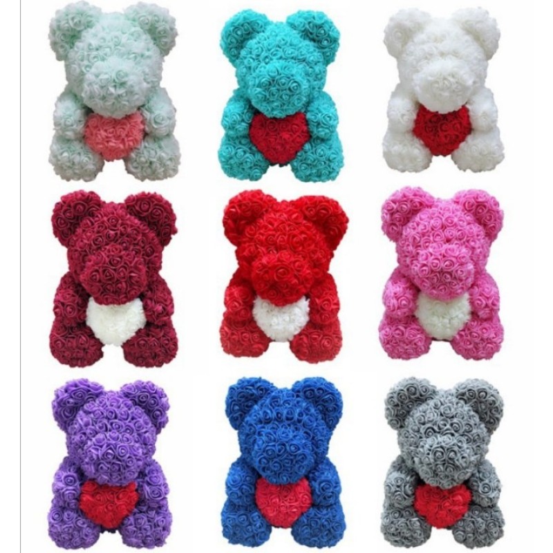 Rose Bear Manufacturer - Wholesale 40cm Fashion
