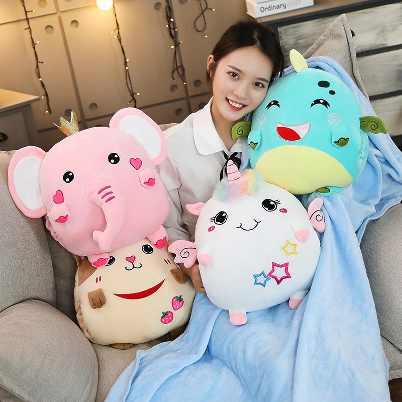 Animal Pillow Manufacturer - 2 in 1 Set