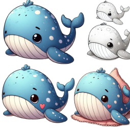 Whale Plush Manufacturer - Custom Animal Keychain