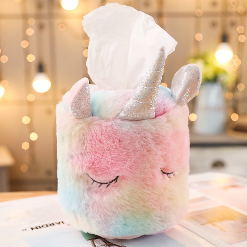 Tissue Box Manufacturer - Creative Plush Unicorn