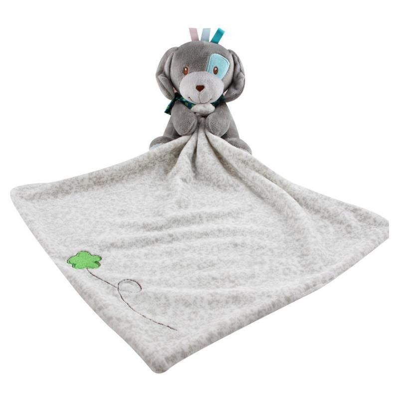 Animal Blanket Factory - Pink Striped Elephant Puppy