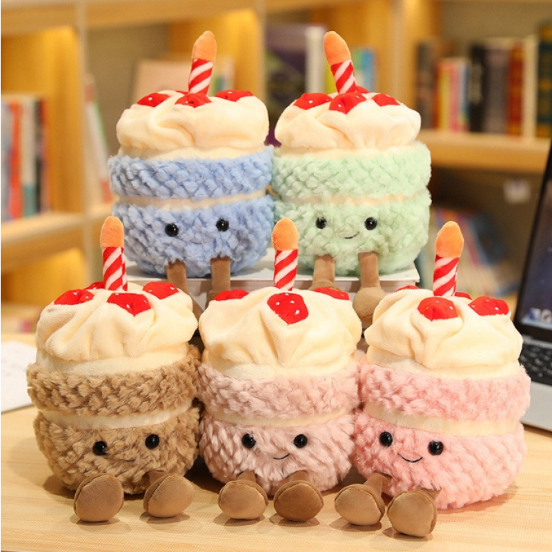Birthday Plush Toy Manufacturer - 2025 New Kawaii Cake