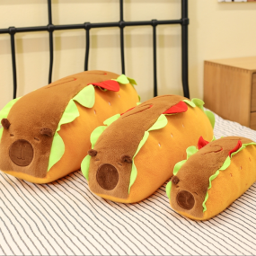 Capybara Plush Toy Manufacturer - 2025 Hot Dog Design