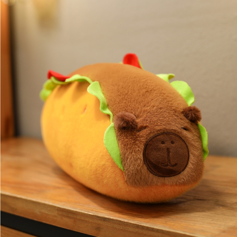 Capybara Plush Toy Manufacturer - 2025 Hot Dog Design