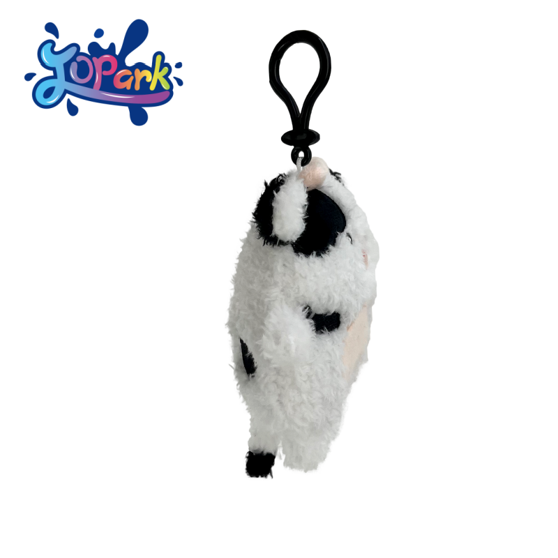 Elk Keychain Factory - Custom Square Brown Fluffy