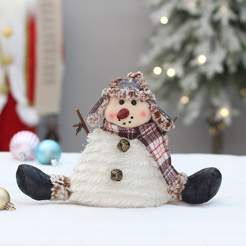 Christmas Doll Factory - Xmas Snowman Figurines