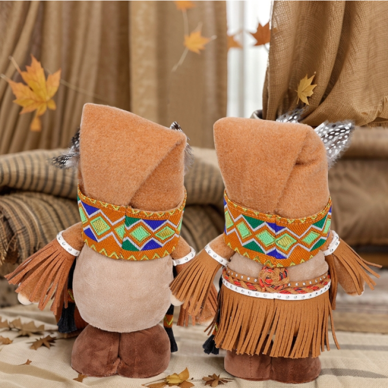 Thanksgiving Plush Manufacturer - High Quality Indian Doll