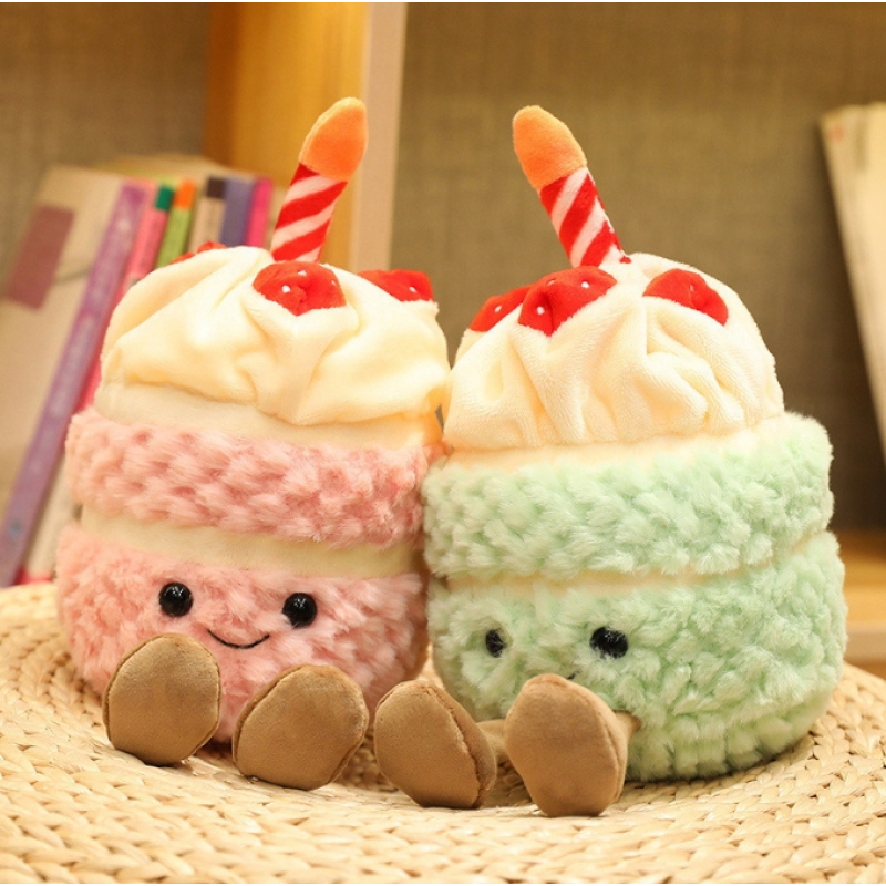Birthday Plush Toy Manufacturer - 2025 New Kawaii Cake