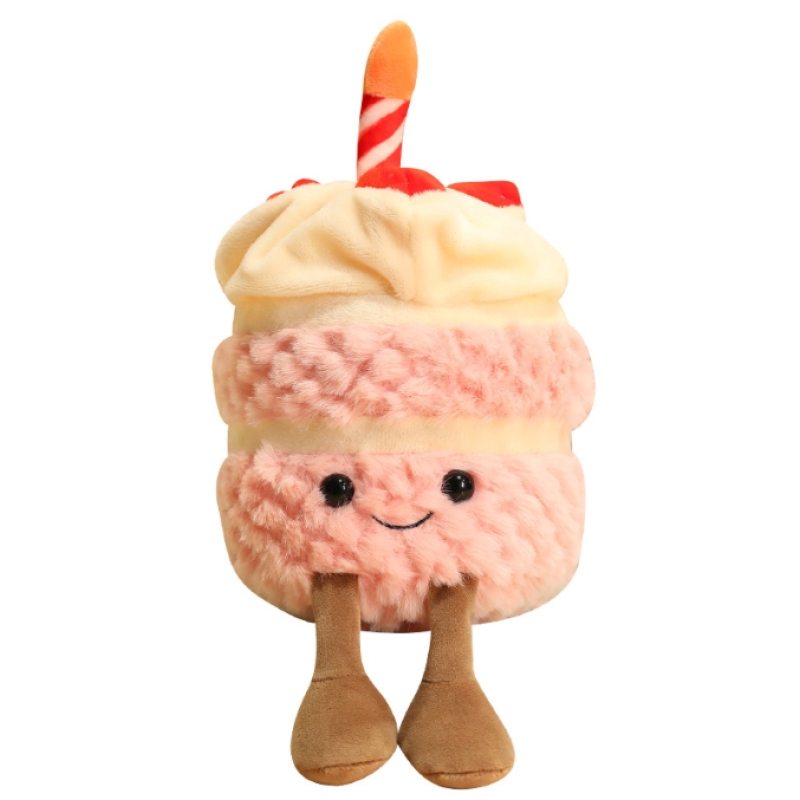 Birthday Plush Toy Manufacturer - 2025 New Kawaii Cake