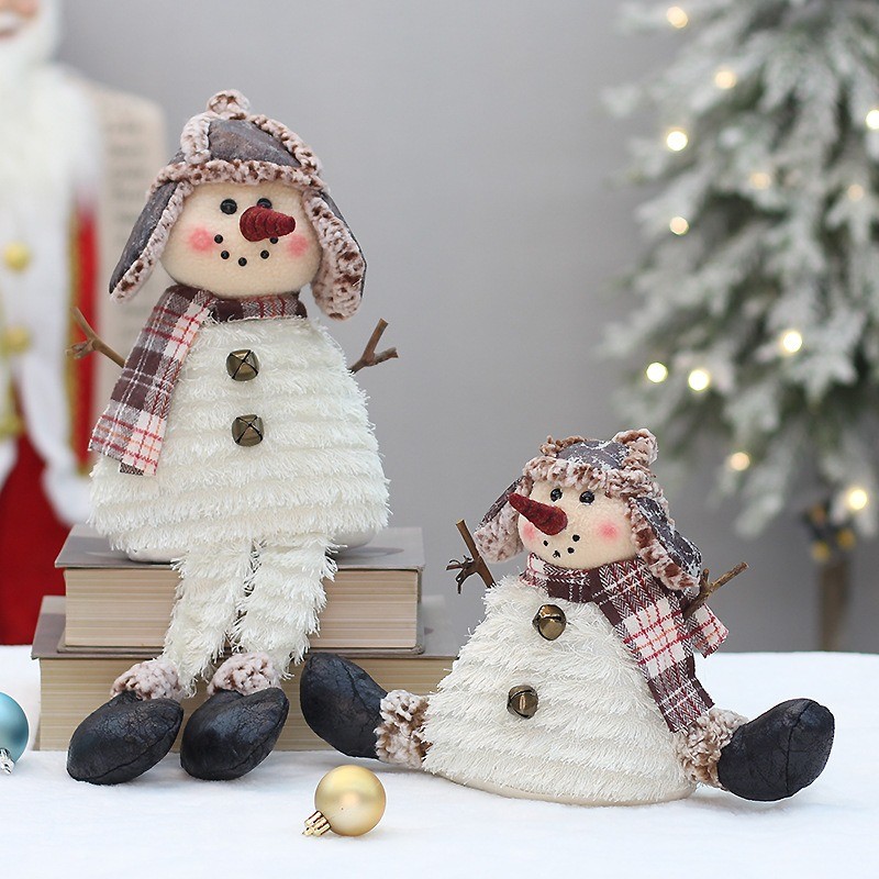 Christmas Doll Factory - Xmas Snowman Figurines