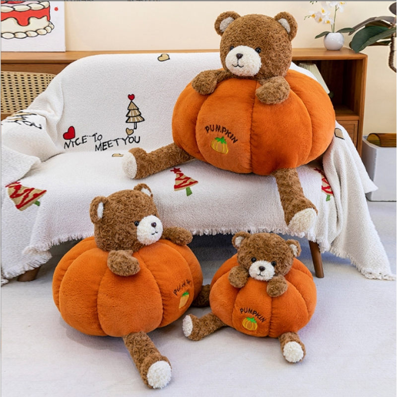Pumpkin Bear Plush Factory - 2025 New Style Creative