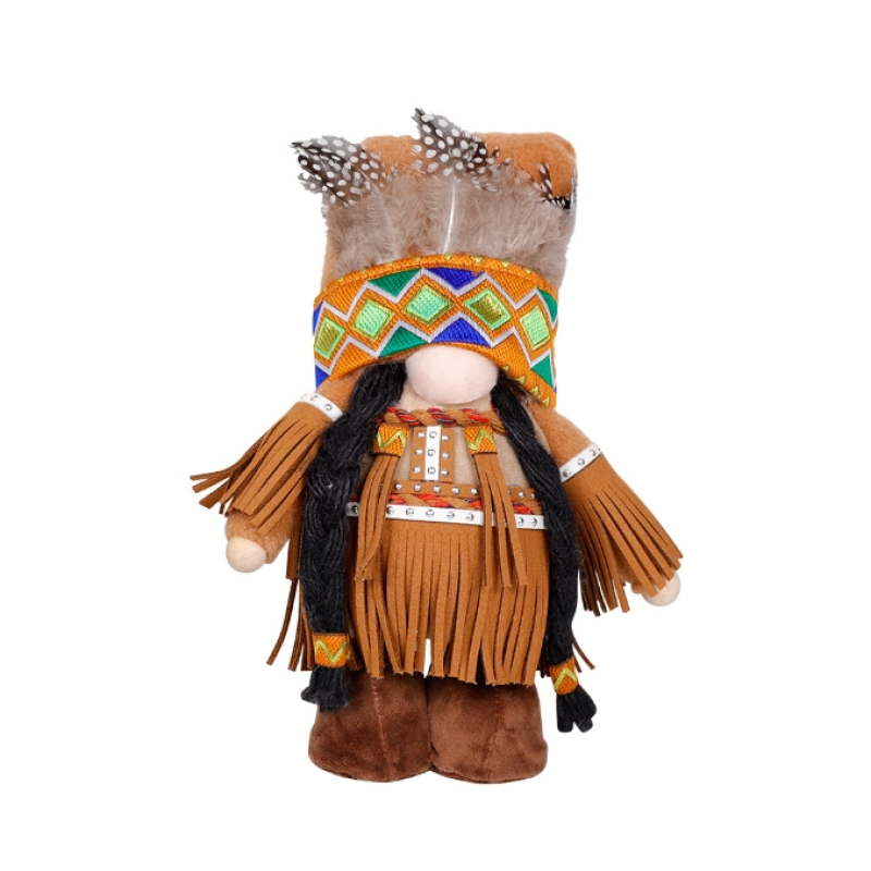 Thanksgiving Plush Manufacturer - High Quality Indian Doll