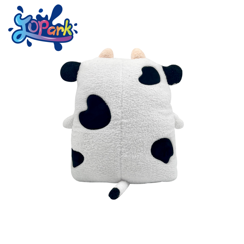 Cow Pillow Manufacturer - Custom EN71 Square Black White