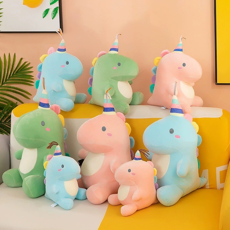 Dinosaur Plush Toy Manufacturer - Flat Kawaii Soft Pillow