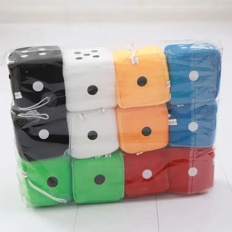 Car Hanging Plush Manufacturer - Custom Fuzzy Dice Pendant