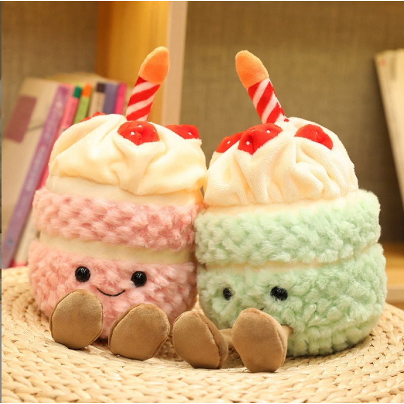 Birthday Plush Toy Manufacturer - 2025 New Kawaii Cake
