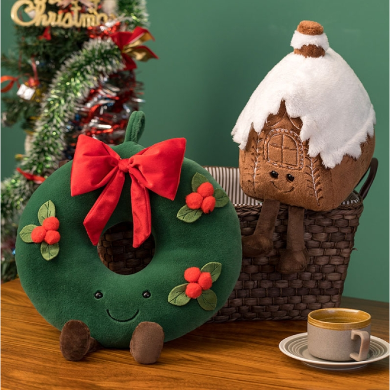 Christmas Plush Toy Factory - 2025 Cartoon Santa Claus