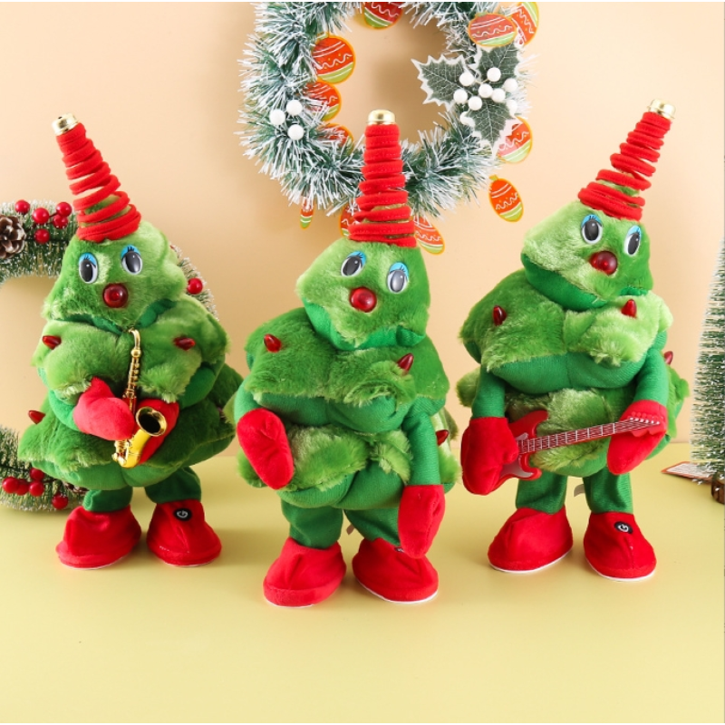 Christmas Plush Toy Manufacturer - 2025 Kawaii Electronic Tree