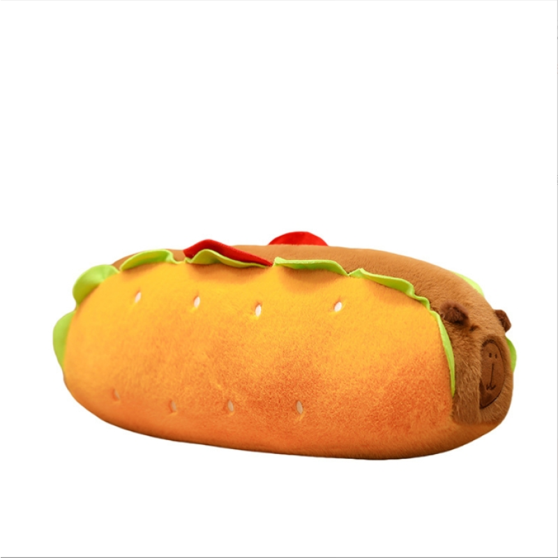 Capybara Plush Toy Manufacturer - 2025 Hot Dog Design