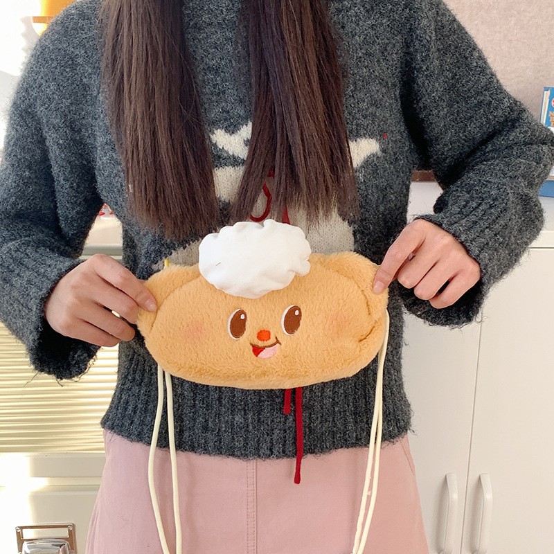 Bear Plush Bag Manufacturer - Butter Bear Girl Crossbody