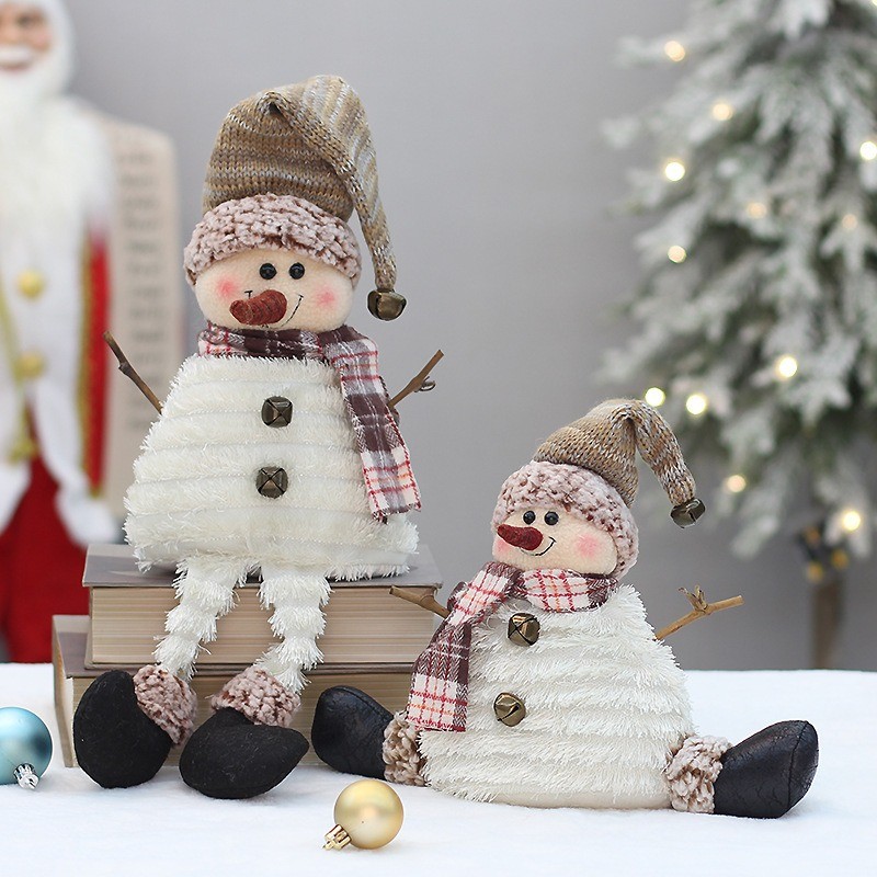 Christmas Doll Factory - Xmas Snowman Figurines