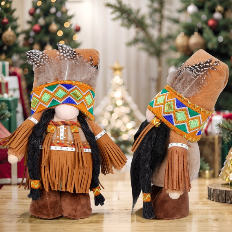 Thanksgiving Plush Manufacturer - High Quality Indian Doll