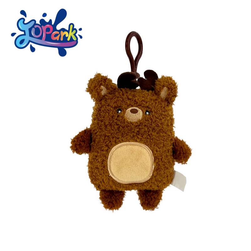 Cat Keychain Manufacturer - Custom Square Purple Creative