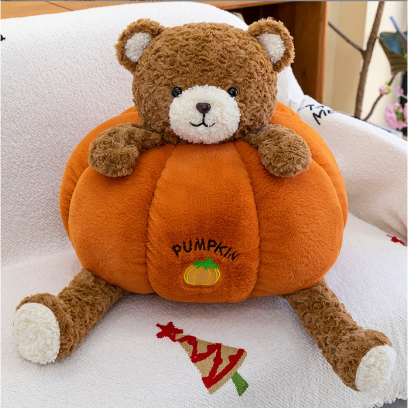Pumpkin Bear Plush Factory - 2025 New Style Creative
