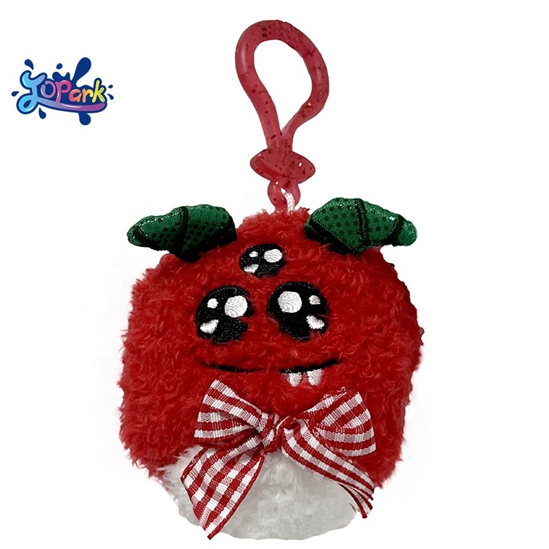 Christmas Keychain Manufacturer - Custom Green Mascot