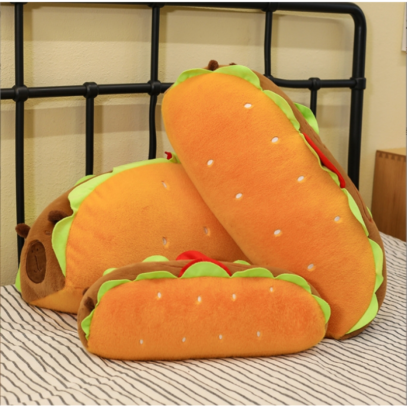 Capybara Plush Toy Manufacturer - 2025 Hot Dog Design