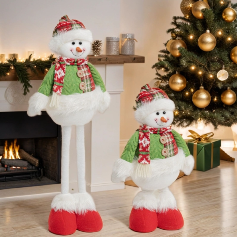 Christmas Plush Toy Factory - 2025 Stretchable Santa Claus