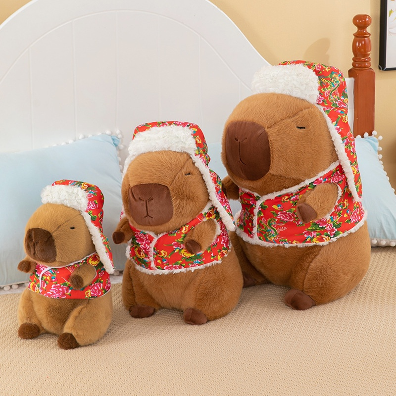 Cotton Plush Manufacturer - Northeastern Floral Capybara Bear