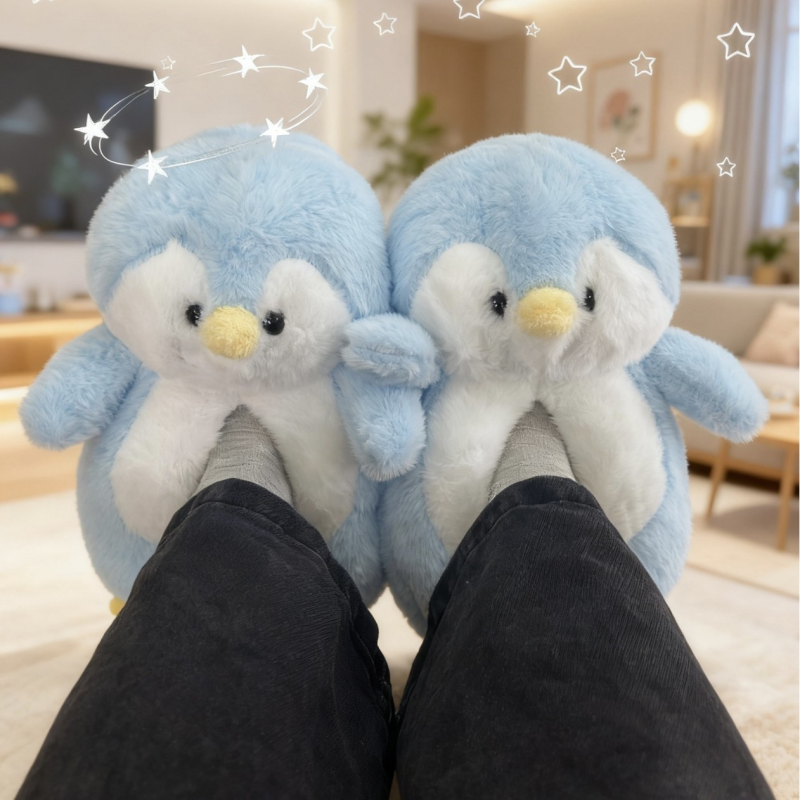 Maternity Slippers Manufacturer - Couple Style Non-Slip Fleece