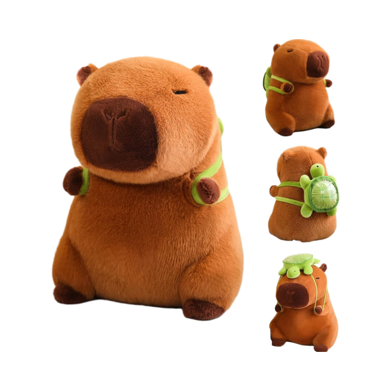 Stuffed Animal Manufacturer - Capybara Soft Plush with Backpack