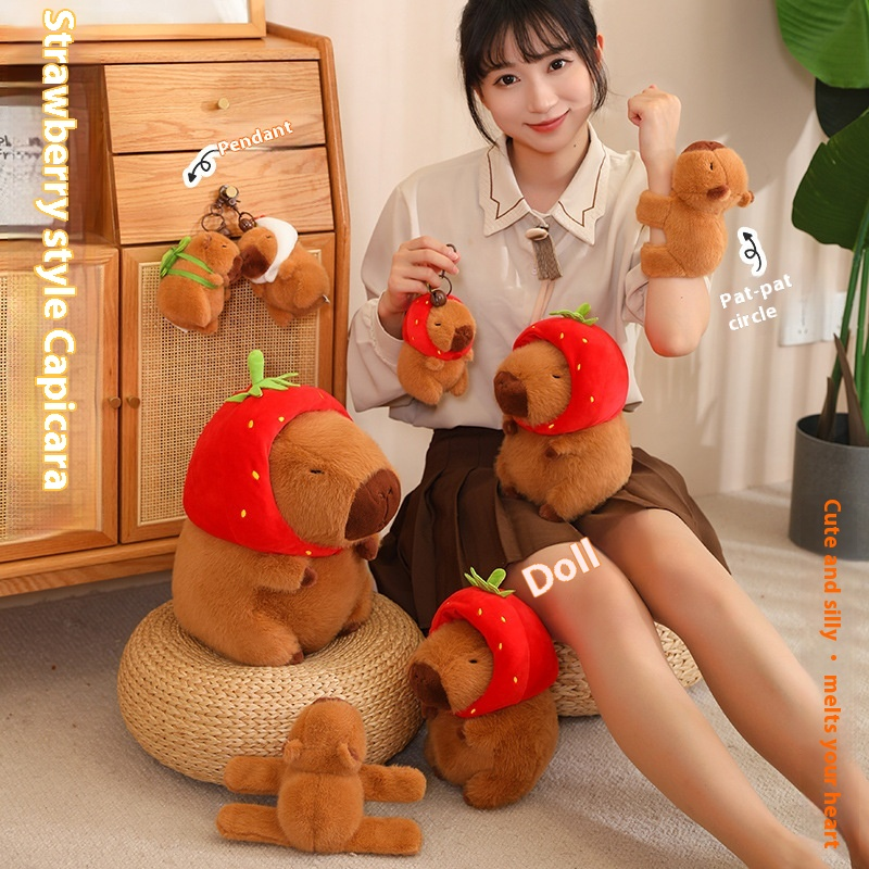 Strawberry Bear Manufacturer - Portable PP Cotton Stress Relief