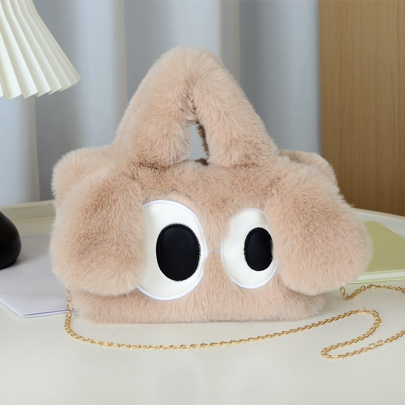 Small Bag Manufacturer - Cartoon Plush Big-Eyed Puppy