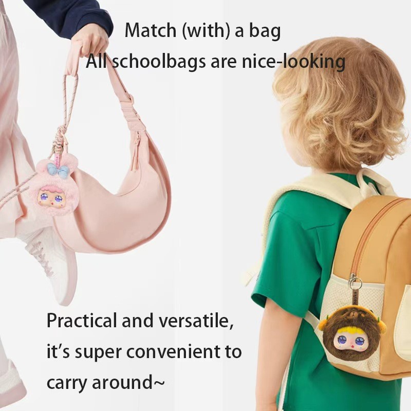 AI Bear Keychain Manufacturer - Portable Interactive Learning Companion