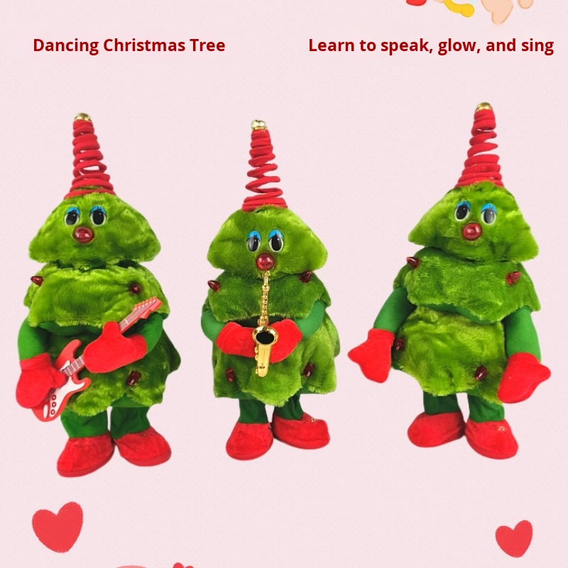 Christmas Tree Toy Manufacturer - Electric Plush Singing Recording