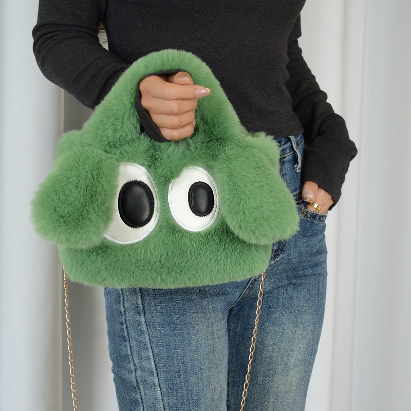 Small Bag Manufacturer - Cartoon Plush Big-Eyed Puppy