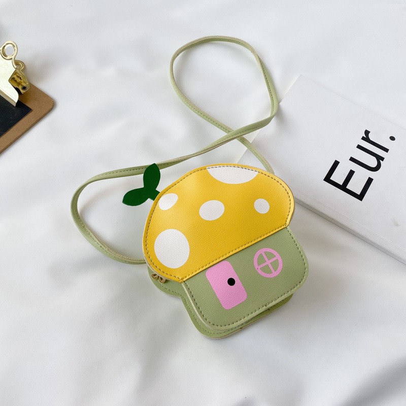 Kids Handbag Manufacturer - New Fashionable Summer Mushroom PU