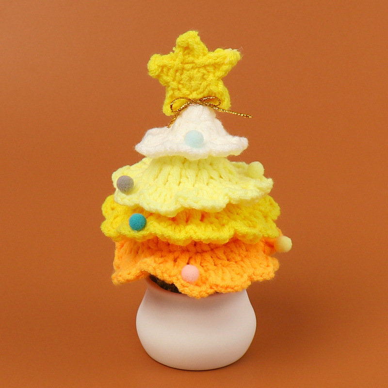 Christmas Tree Manufacturer - Small Desktop Crochet Ornament