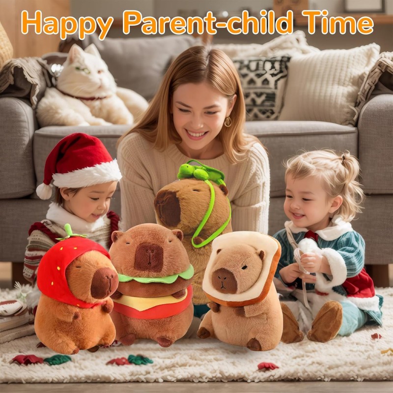 Hamburger Plush Manufacturer - Capybara Shape Soft Filled PP