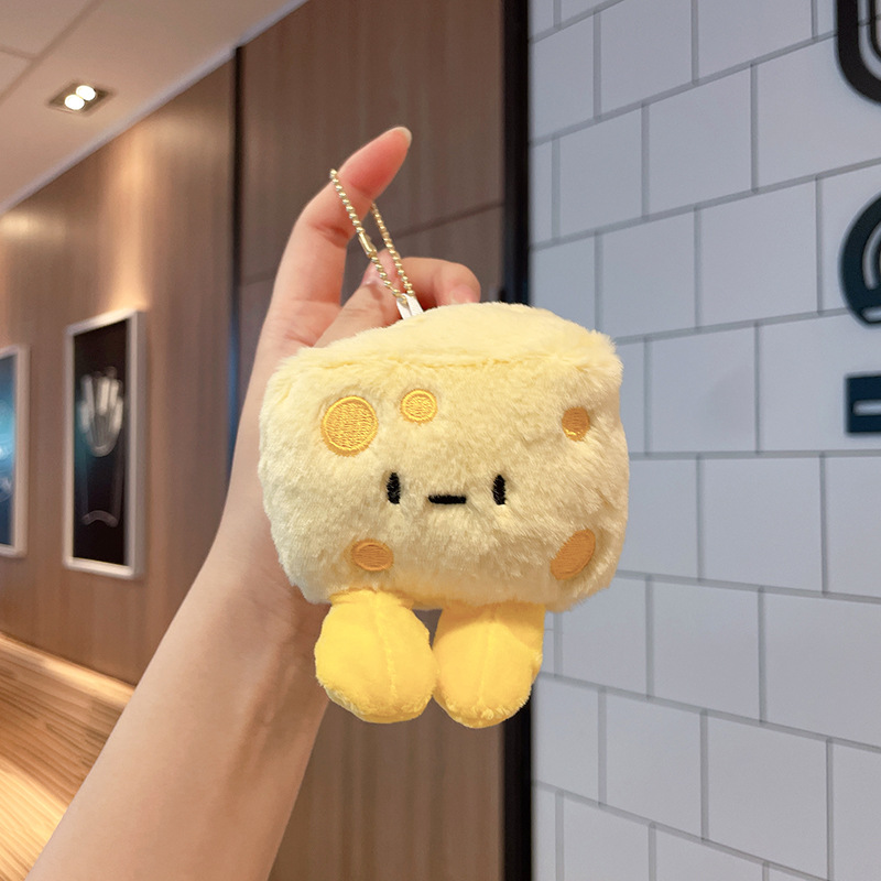 Cheese Keychain Manufacturer - Wholesale Plush Pendant Ham
